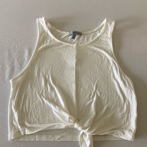 Thin cotton crop top